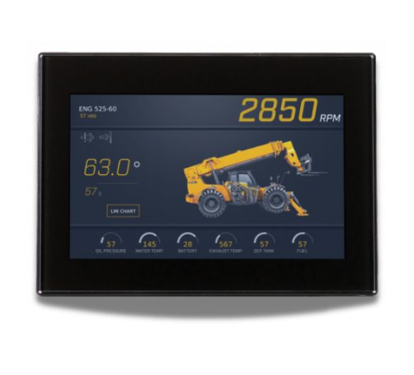The Powerview 700 features a stunning full-color HMI display that extends edge to edge, enhancing visual experience