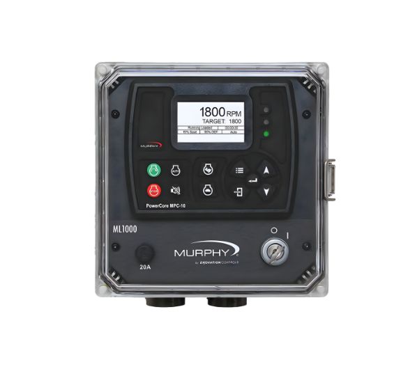 ML1000-4X engine control panel for industrial engine monitoring