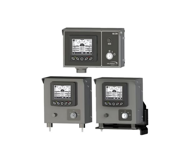 MLC380 panel for engine monitoring and control