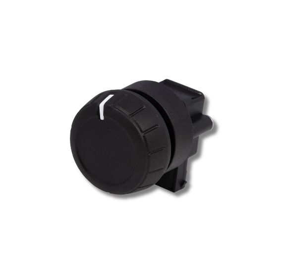 Electronic rotary control 978 000 series industrial throttle and position control device with IP69K protection