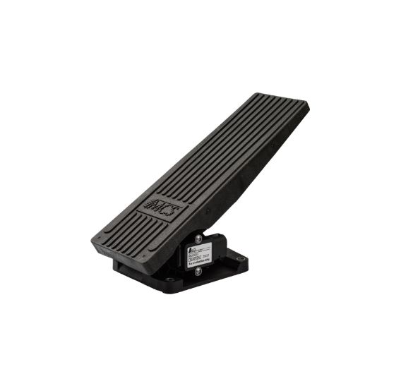 Electronic throttle pedal 965 000 series - IP69K heavy-duty foot pedal with AMP 6-pin connector