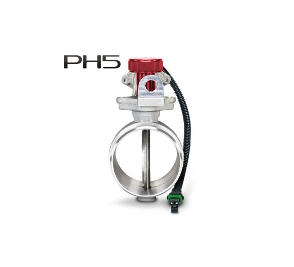 PowerHalt PH5 air intake emergency shut-off valve base kit for custom diesel engine installations