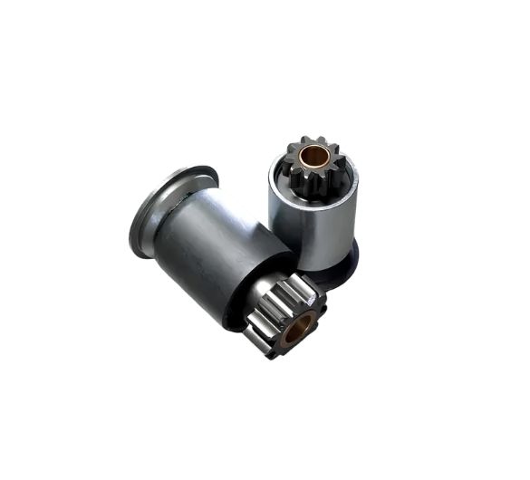 Austart Genuine Parts & Accessories starter drives displayed on a metallic surface