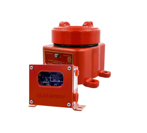 VS2 Series shock and vibration switch for engine and pump shutdown protection