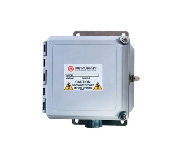VS94 Series shock and vibration switch with NEMA 4/4X polyester enclosure for stationary machinery protection